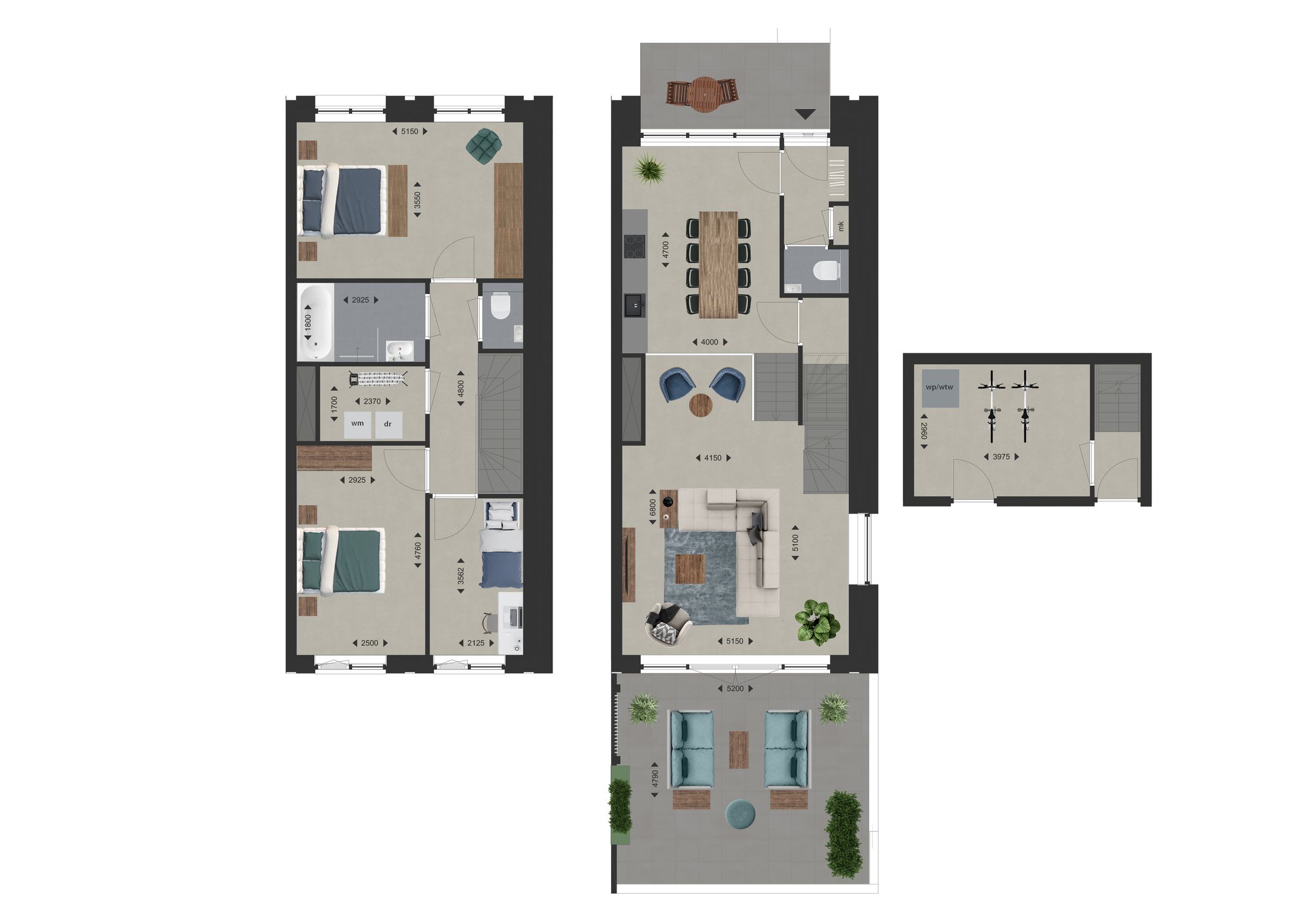 Maisonnette (Bouwnr. E2) false