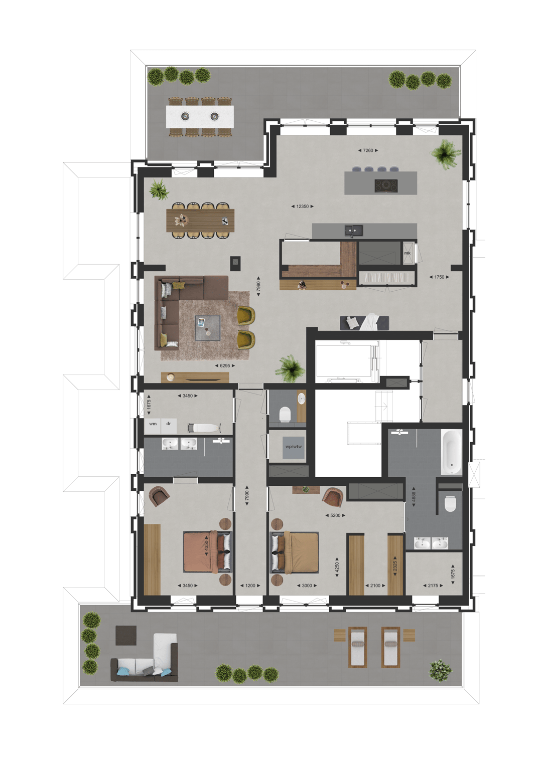 Foto 1 van Penthouse (Bouwnr. B9)