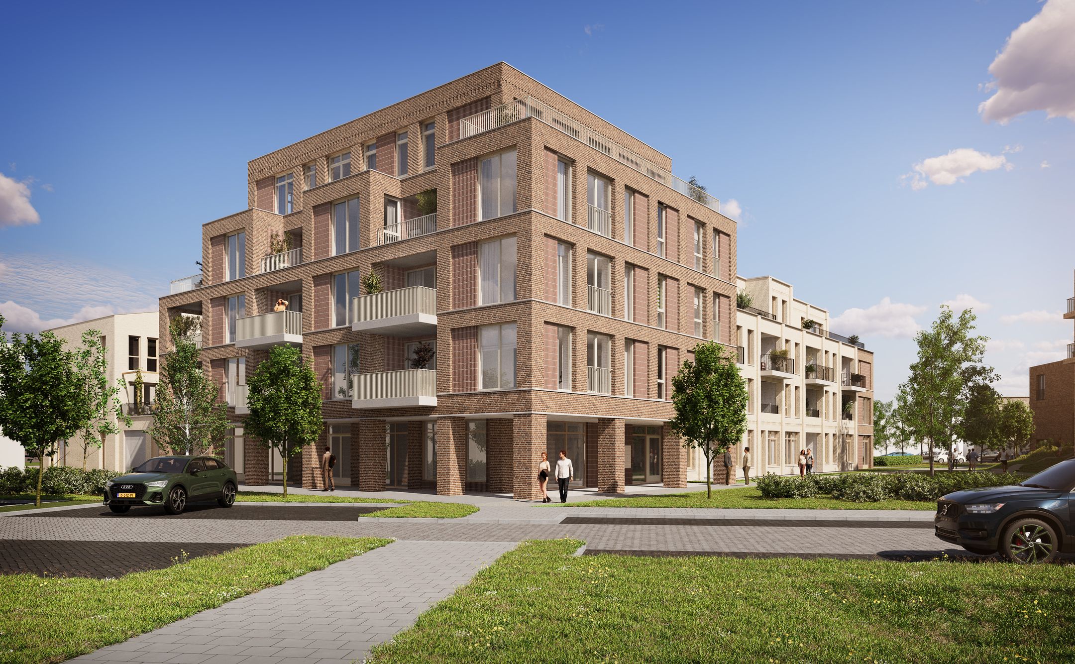 Hoek topappartement West (Bouwnr. B7) false