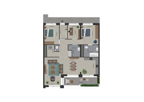Topappartement hoek thumbnail