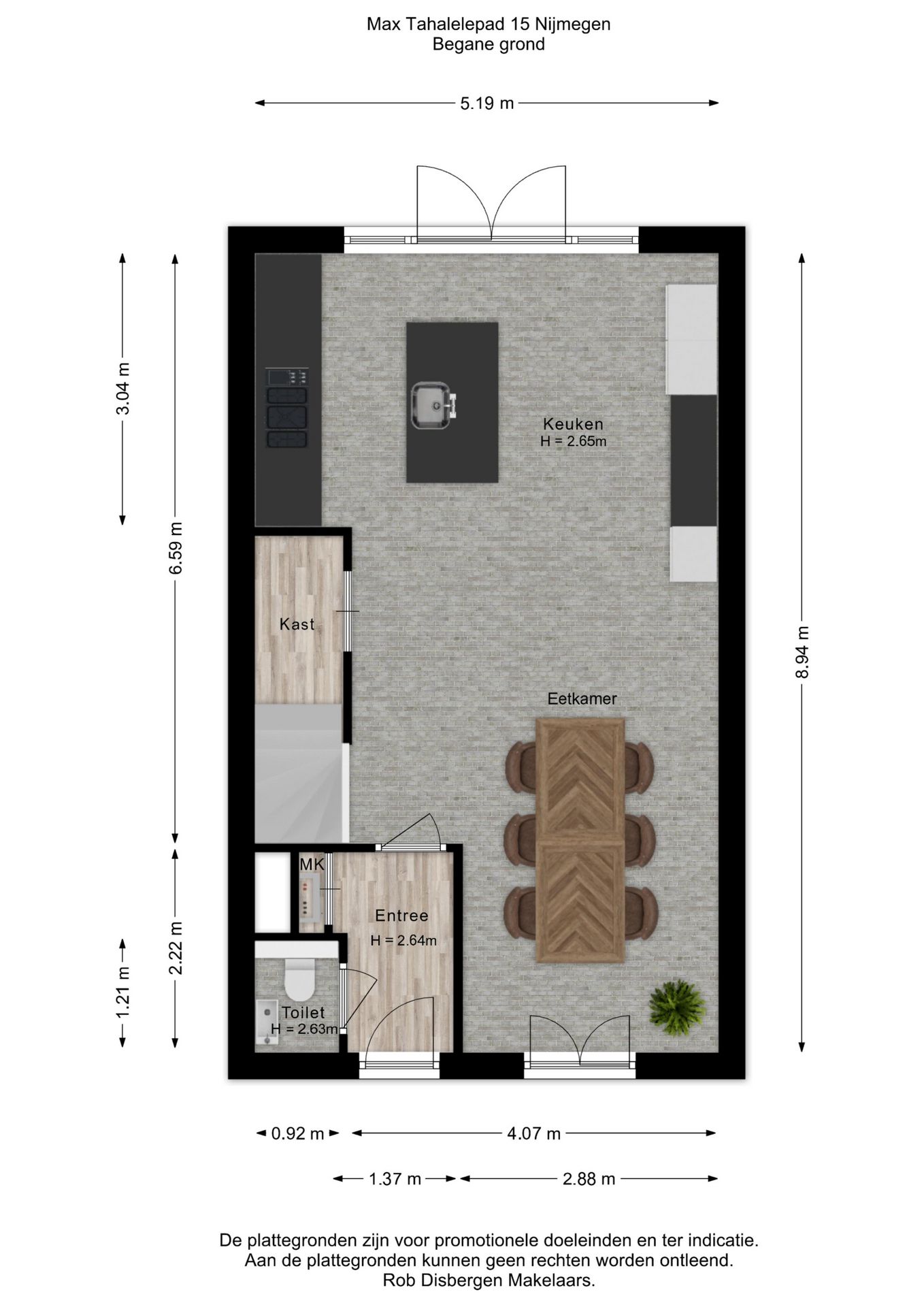 Grand Townhouse with Panoramic Views Over the Waal River — 74