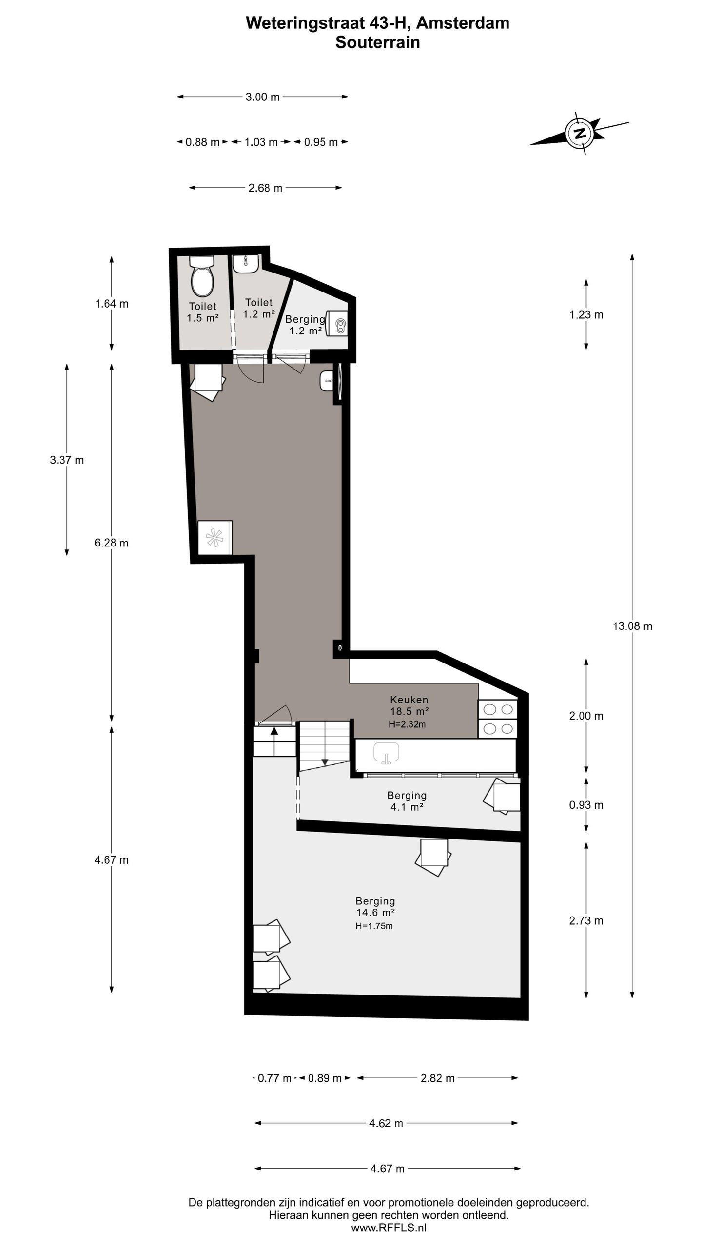 Foto 40 van Weteringstraat 43-H