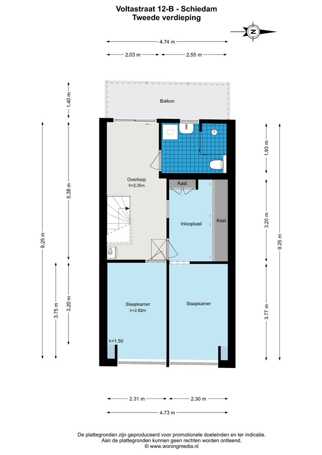 Foto 22 van Voltastraat 12-B