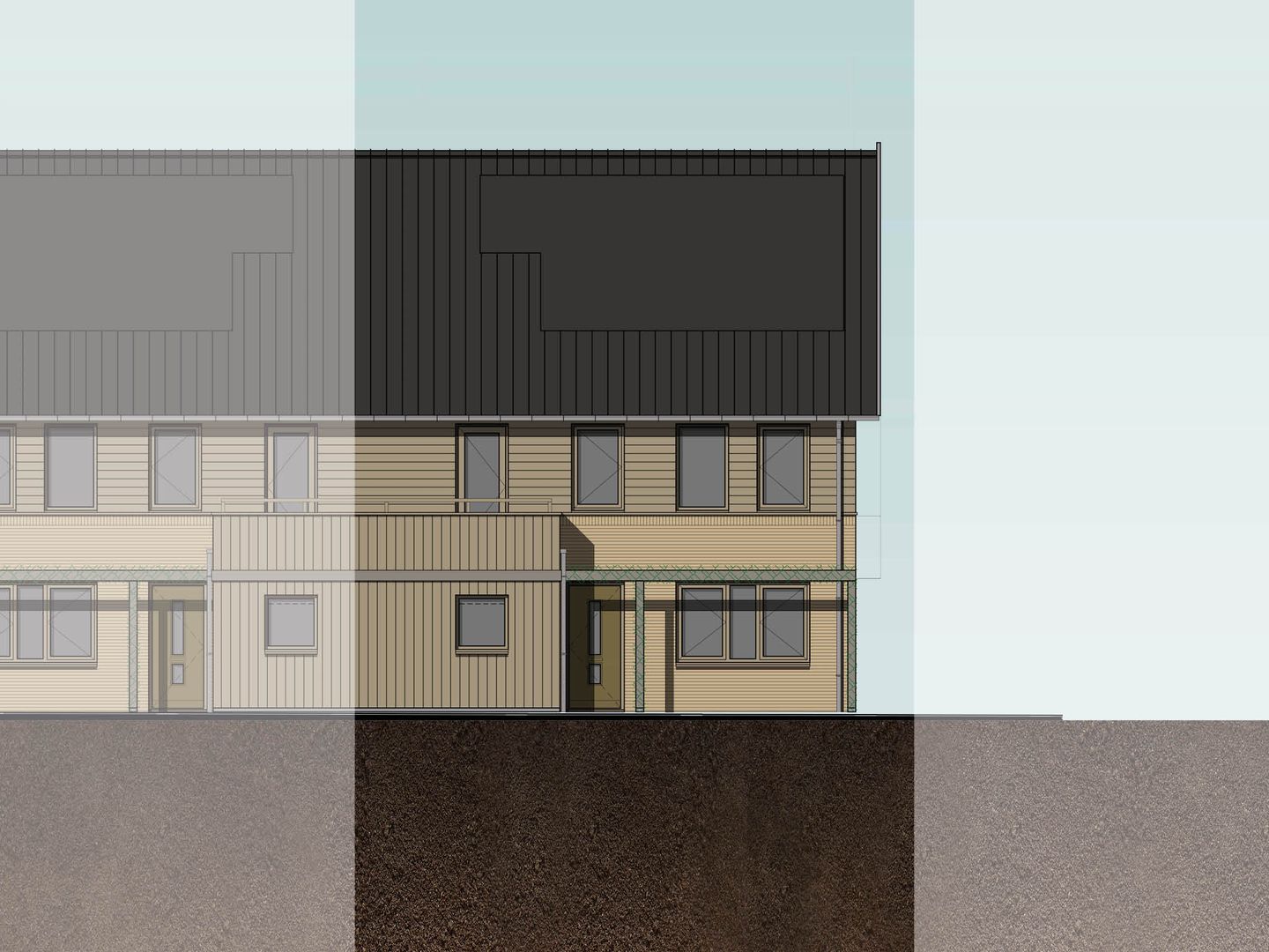 Foto 5 van Tweekapper terraswoning (Bouwnr. 16)
