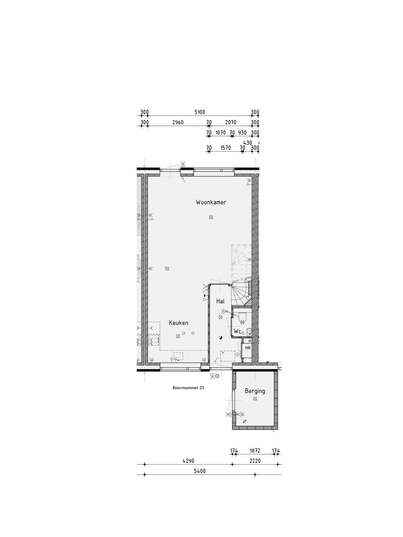 Foto 3 van Tussenwoning (Bouwnr. 25)