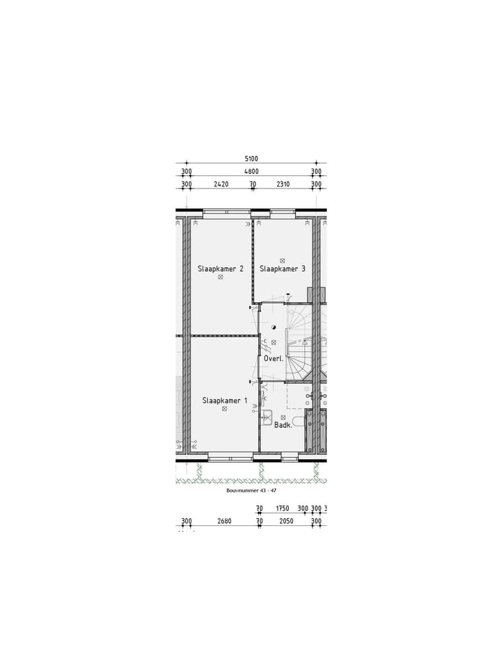 Foto 4 van Tussenwoning (Bouwnr. 43)