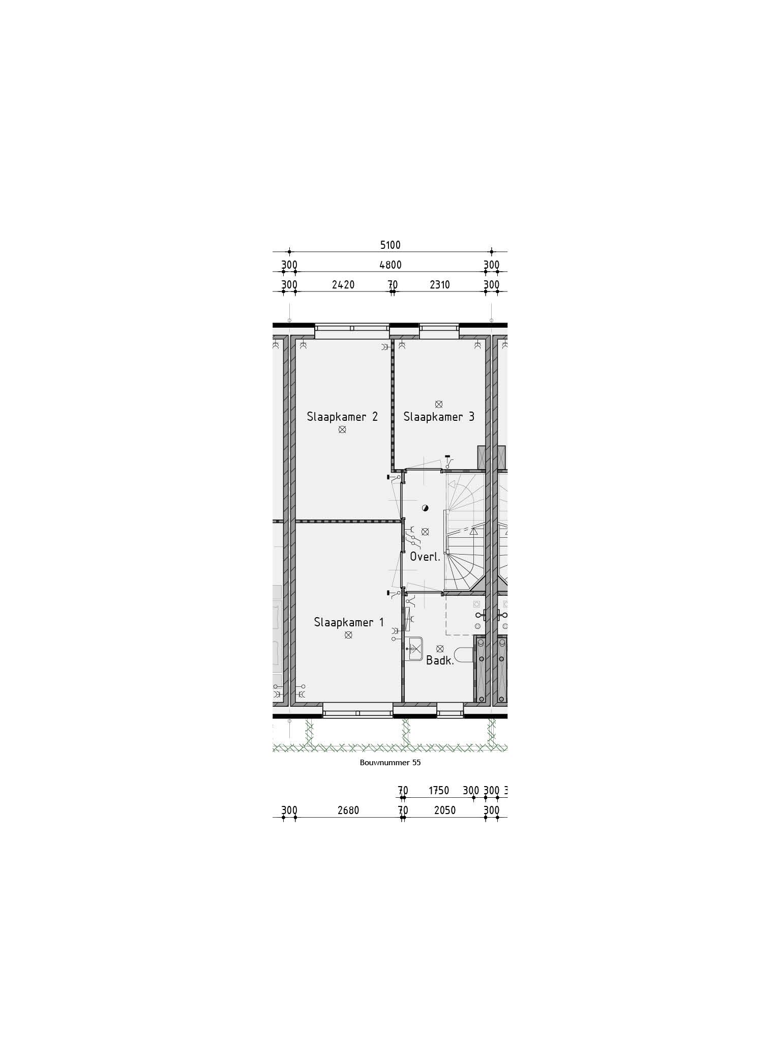 Foto 6 van Tussenwoning (Bouwnr. 55)