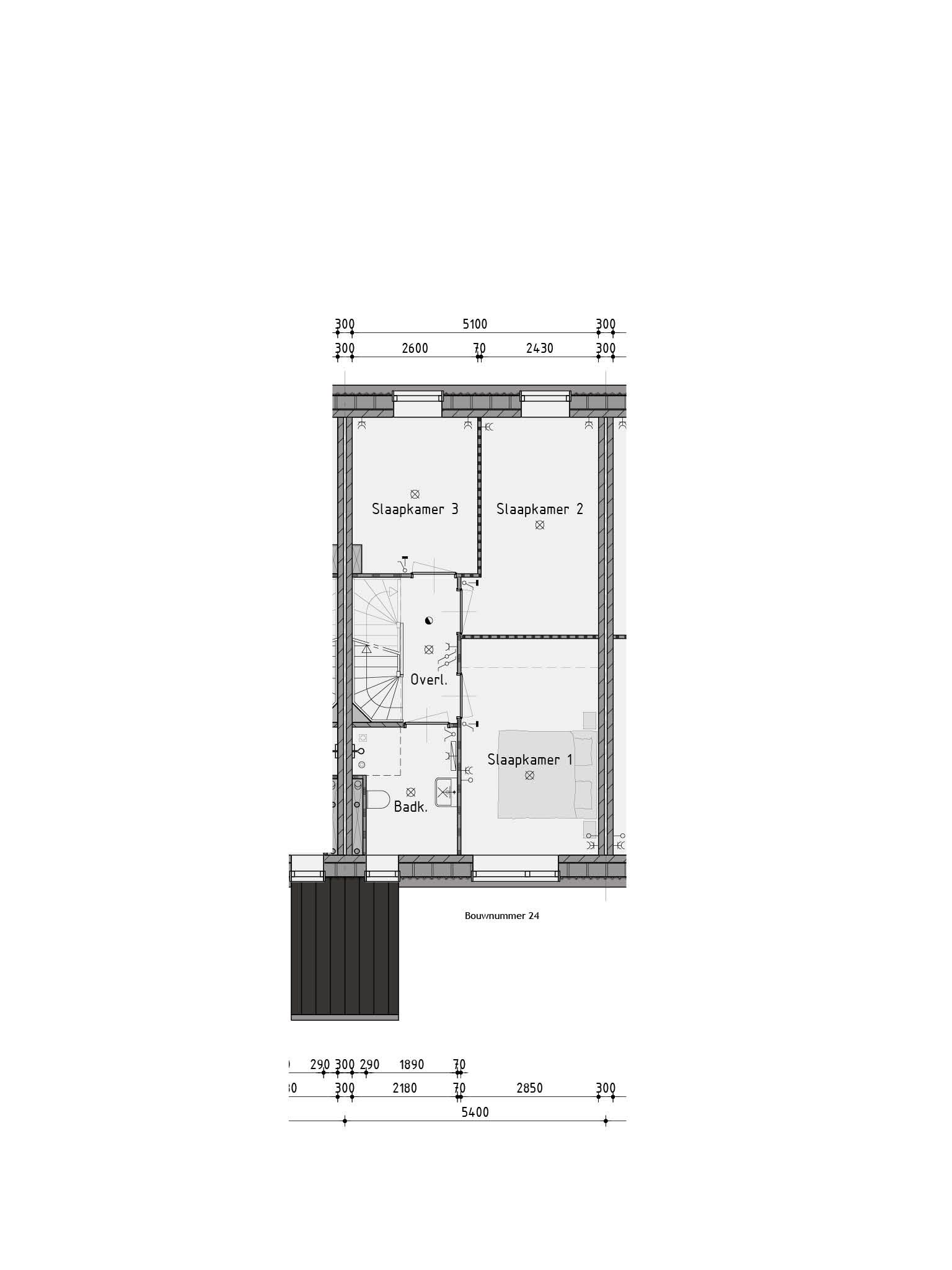 Foto 6 van Tussenwoning (Bouwnr. 24)