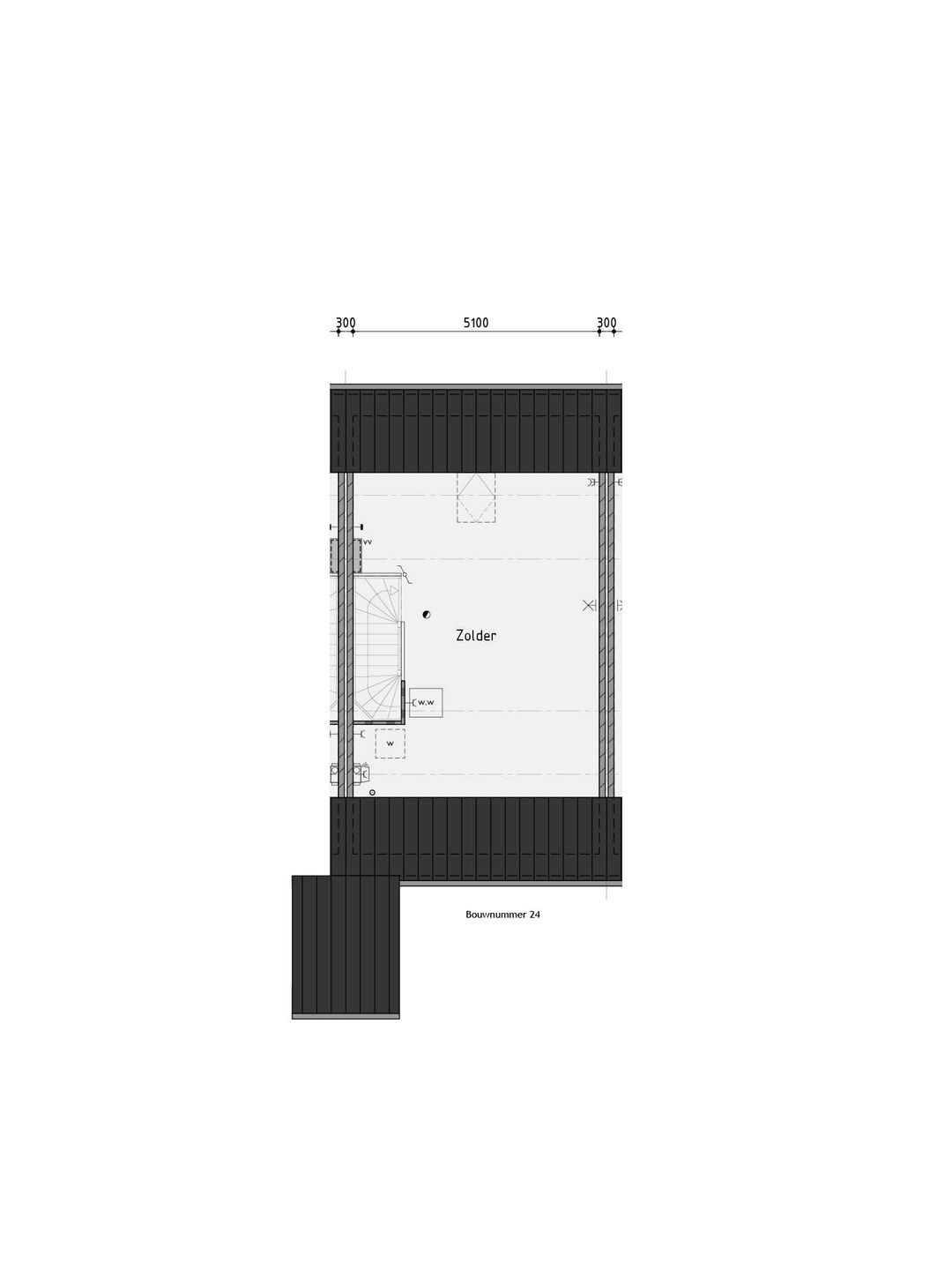 Foto 7 van Tussenwoning (Bouwnr. 24)