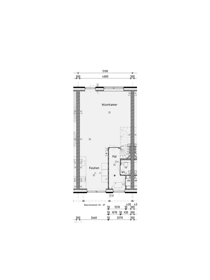 Foto 3 van Tussenwoning (Bouwnr. 43)