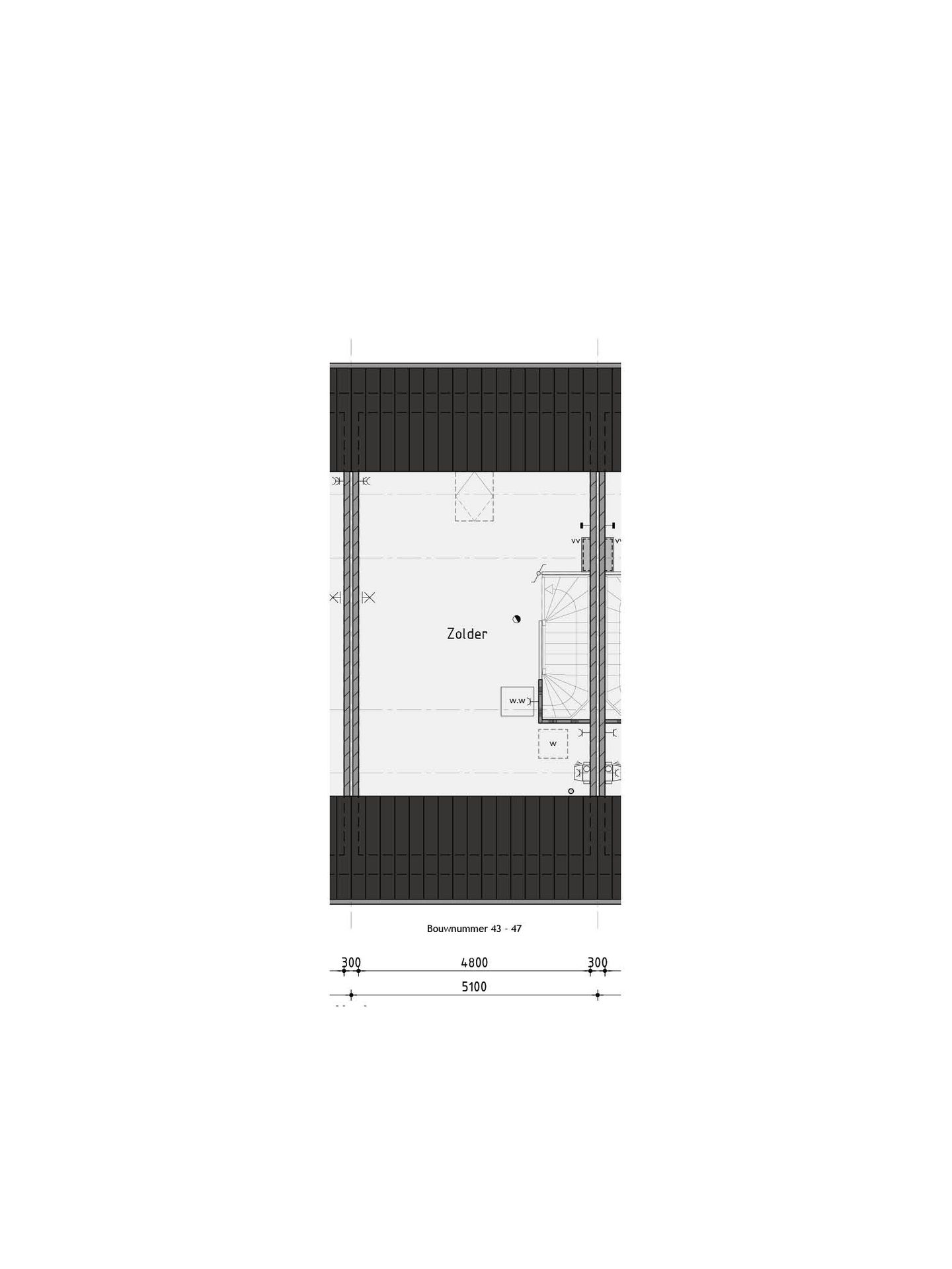 Foto 5 van Tussenwoning (Bouwnr. 43)