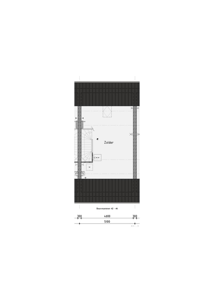 Foto 5 van Tussenwoning (Bouwnr. 46)