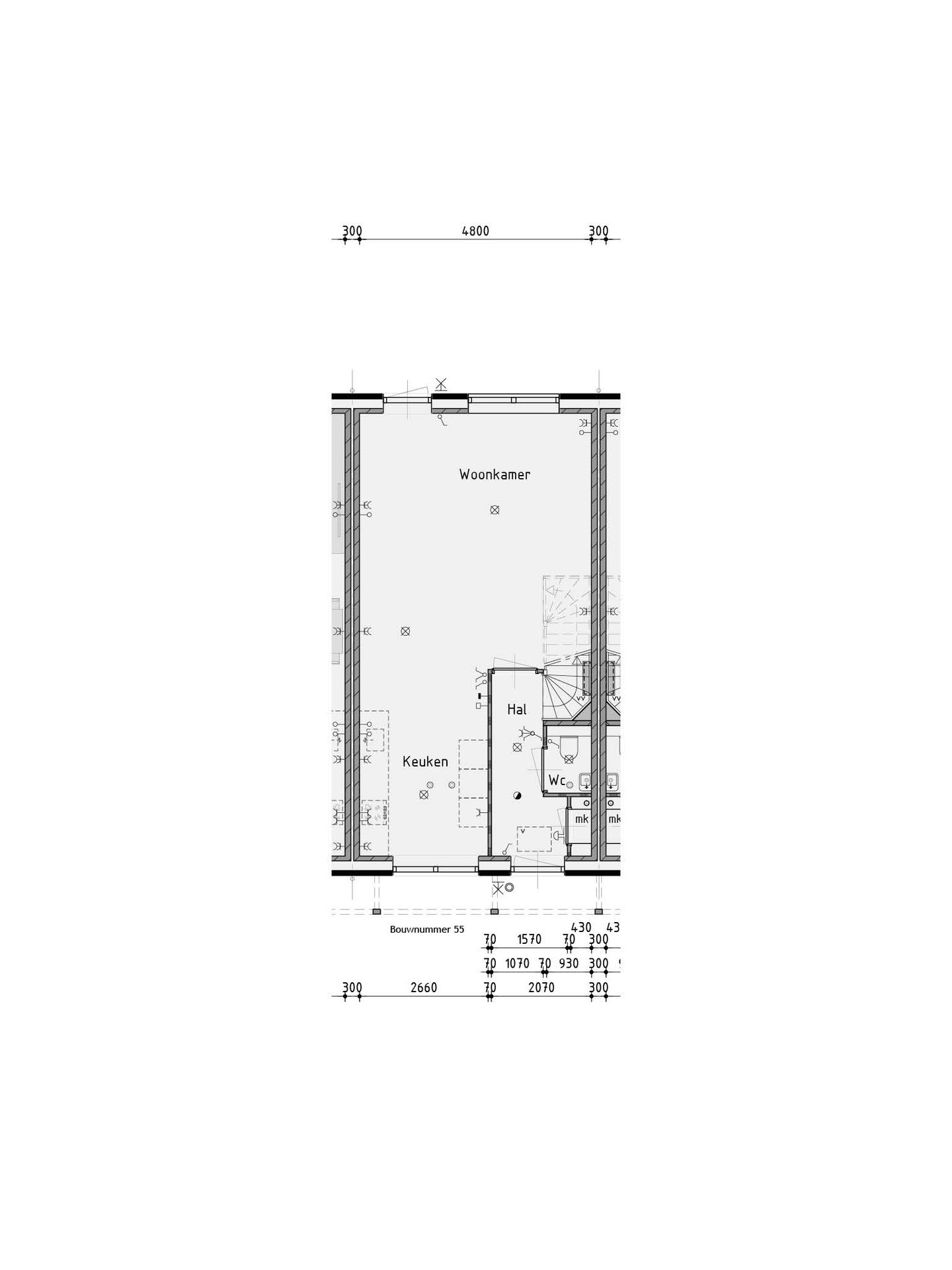 Foto 5 van Tussenwoning (Bouwnr. 55)
