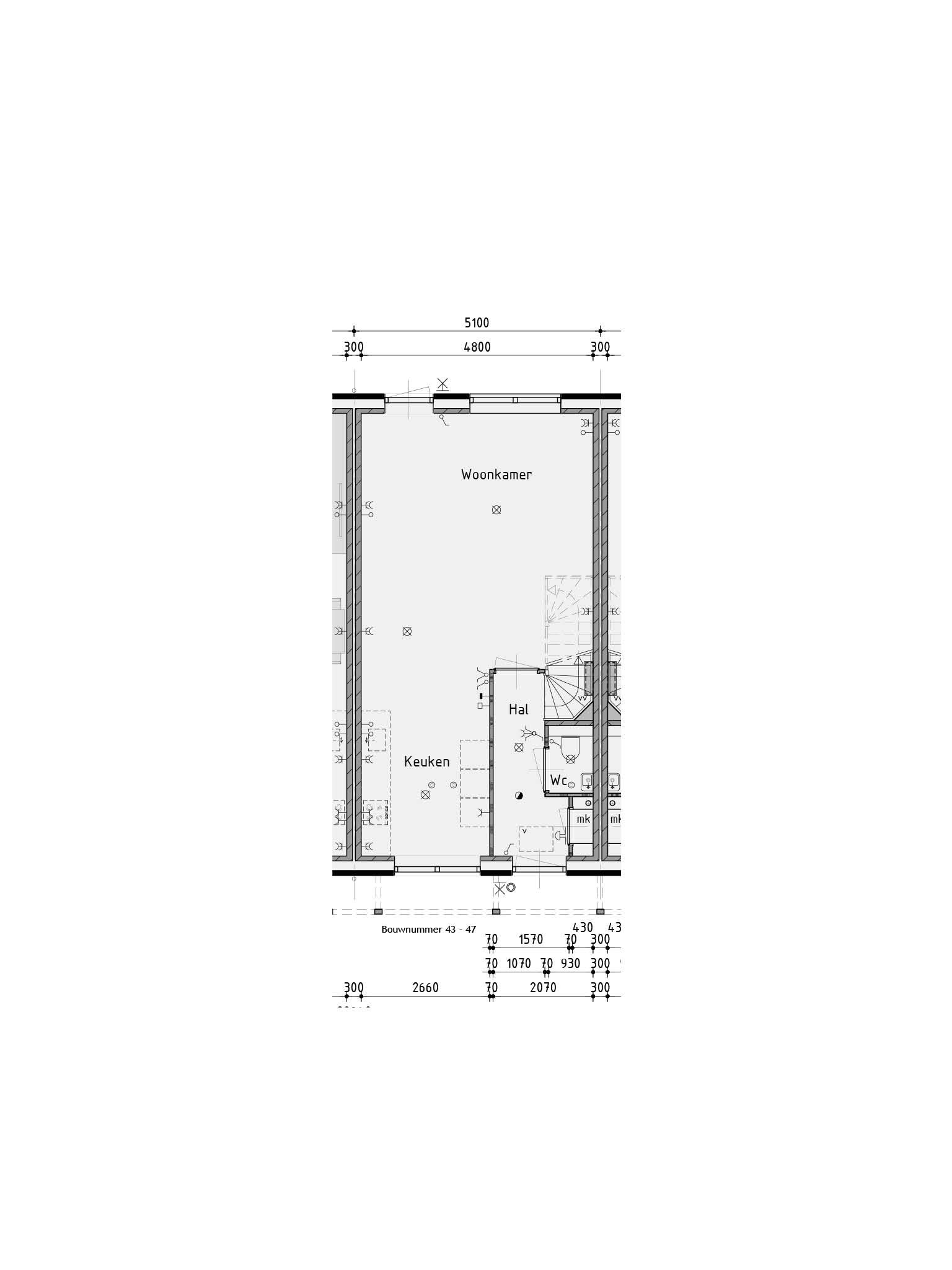 Foto 3 van Tussenwoning (Bouwnr. 47)
