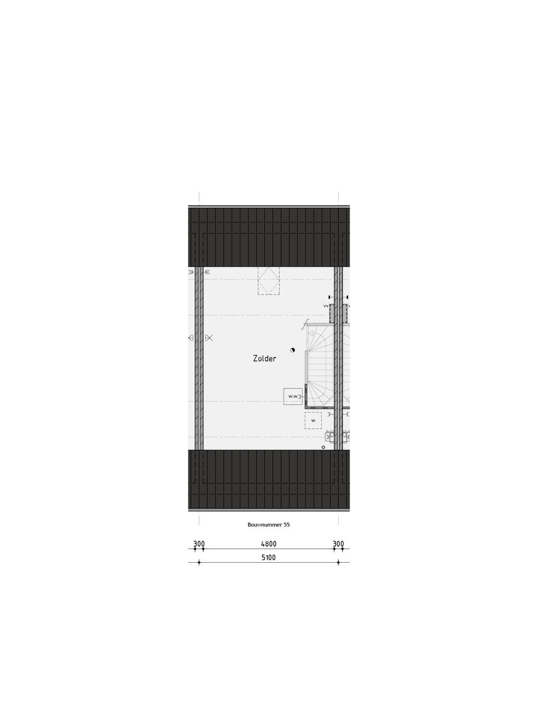 Foto 7 van Tussenwoning (Bouwnr. 55)