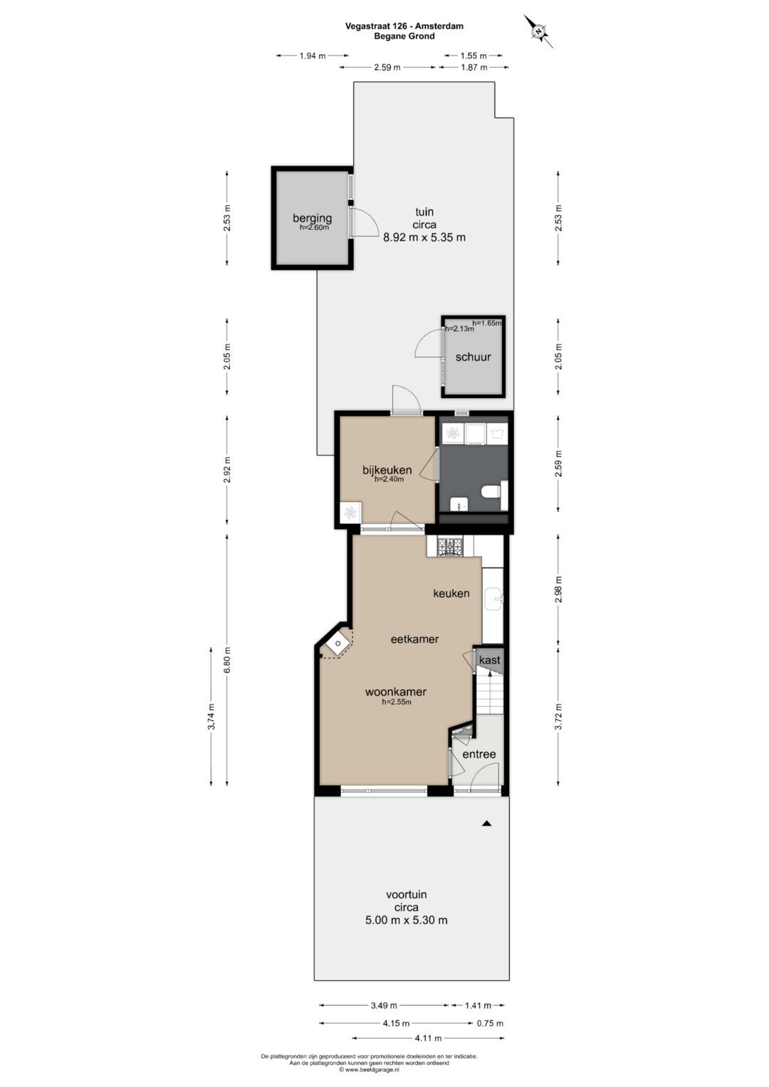 Sunny Family Home with Gardens and Solar Panels in Charmant Tuindorp — 42