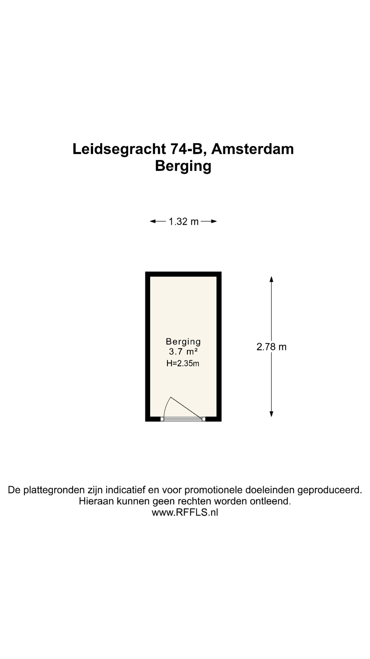 Foto 34 van Leidsegracht 74-B