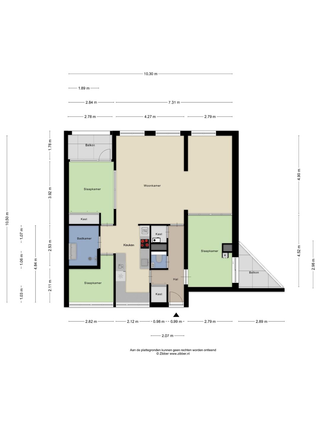 Spacious 4-room apartment with skyline views near Utrecht historic center — 47