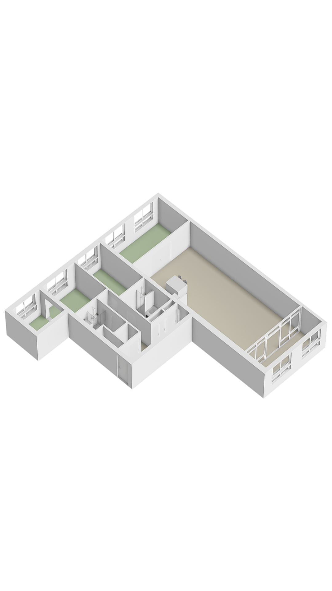 Spacious Apartment with Two Bathrooms on Kop van Zuid — 28