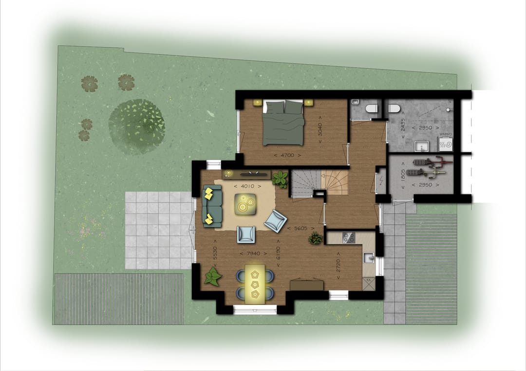 Foto 2 van E1 (Bouwnr. 1)