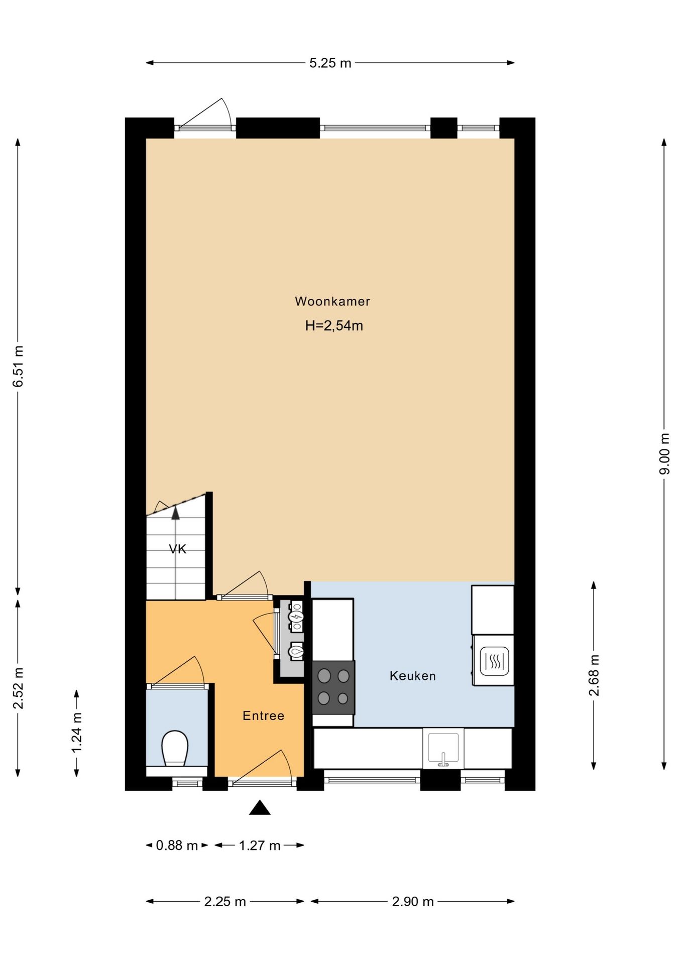 Spacious family home with free rear and sunny west-facing garden in Julianadorp — 35