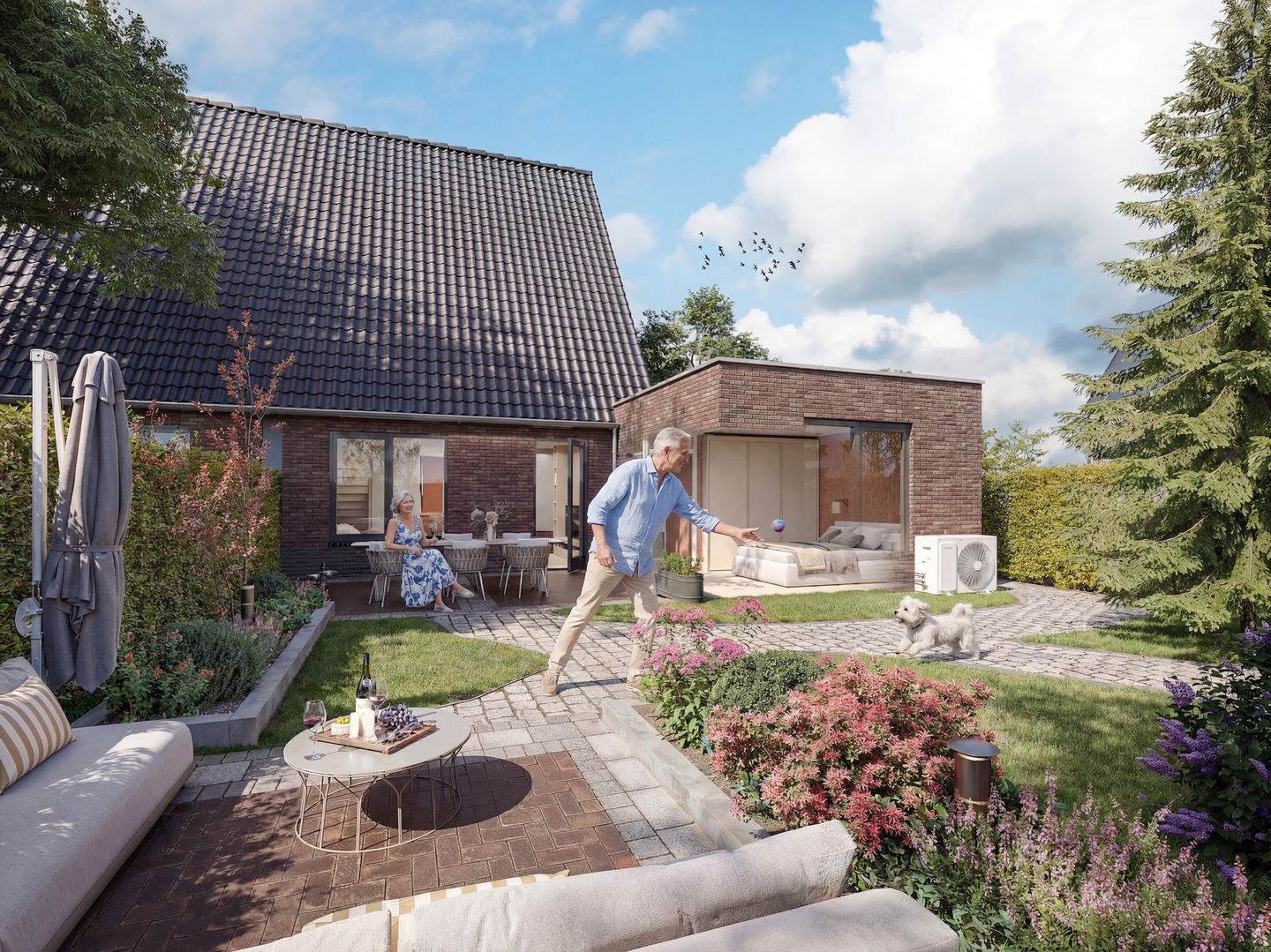 Foto 4 van Levensloop 2 onder 1 kapwoning (Bouwnr. 250)