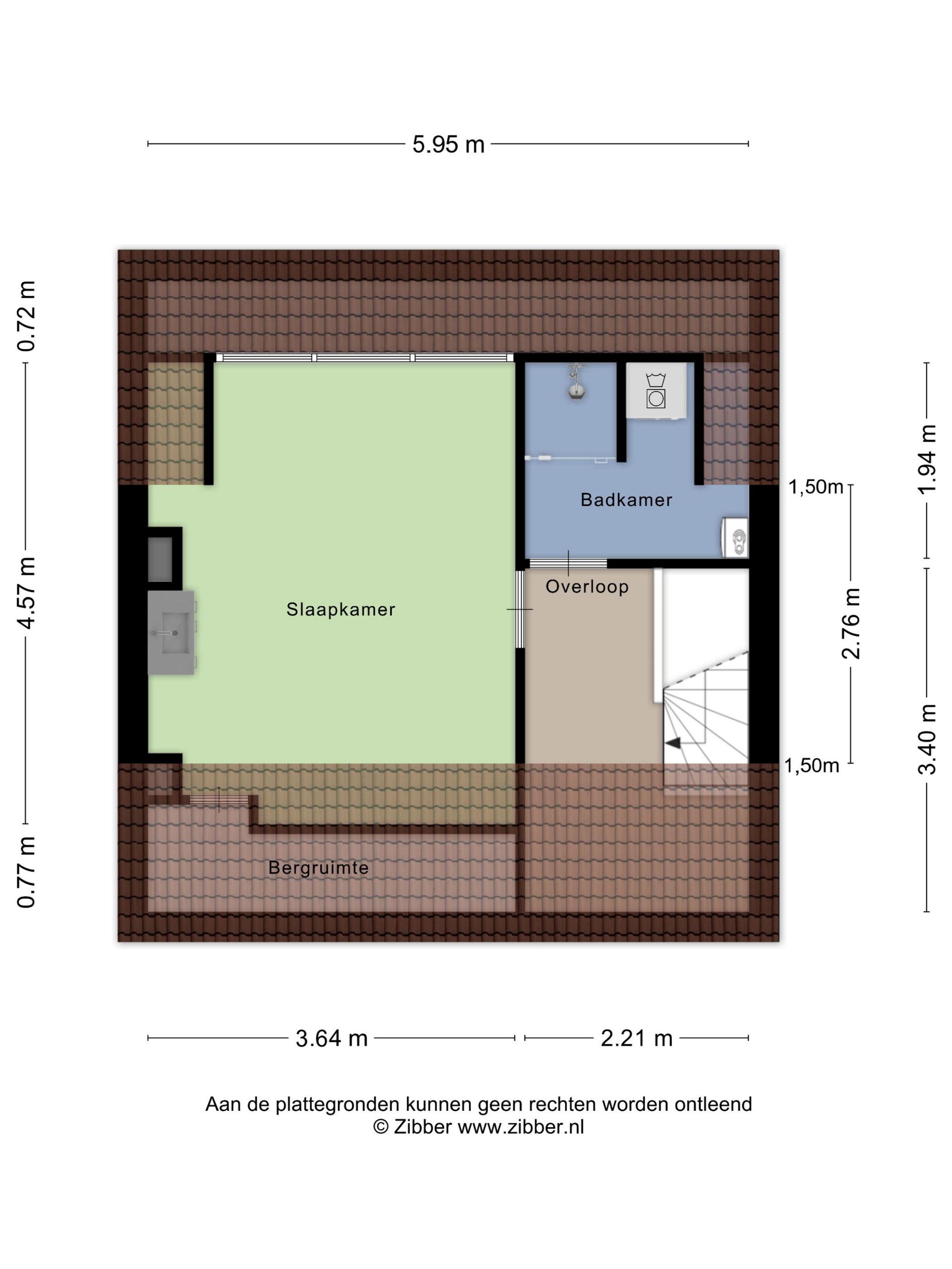Spacious terraced house near the beach in Domburg with three living floors and southwest facing garden — 36