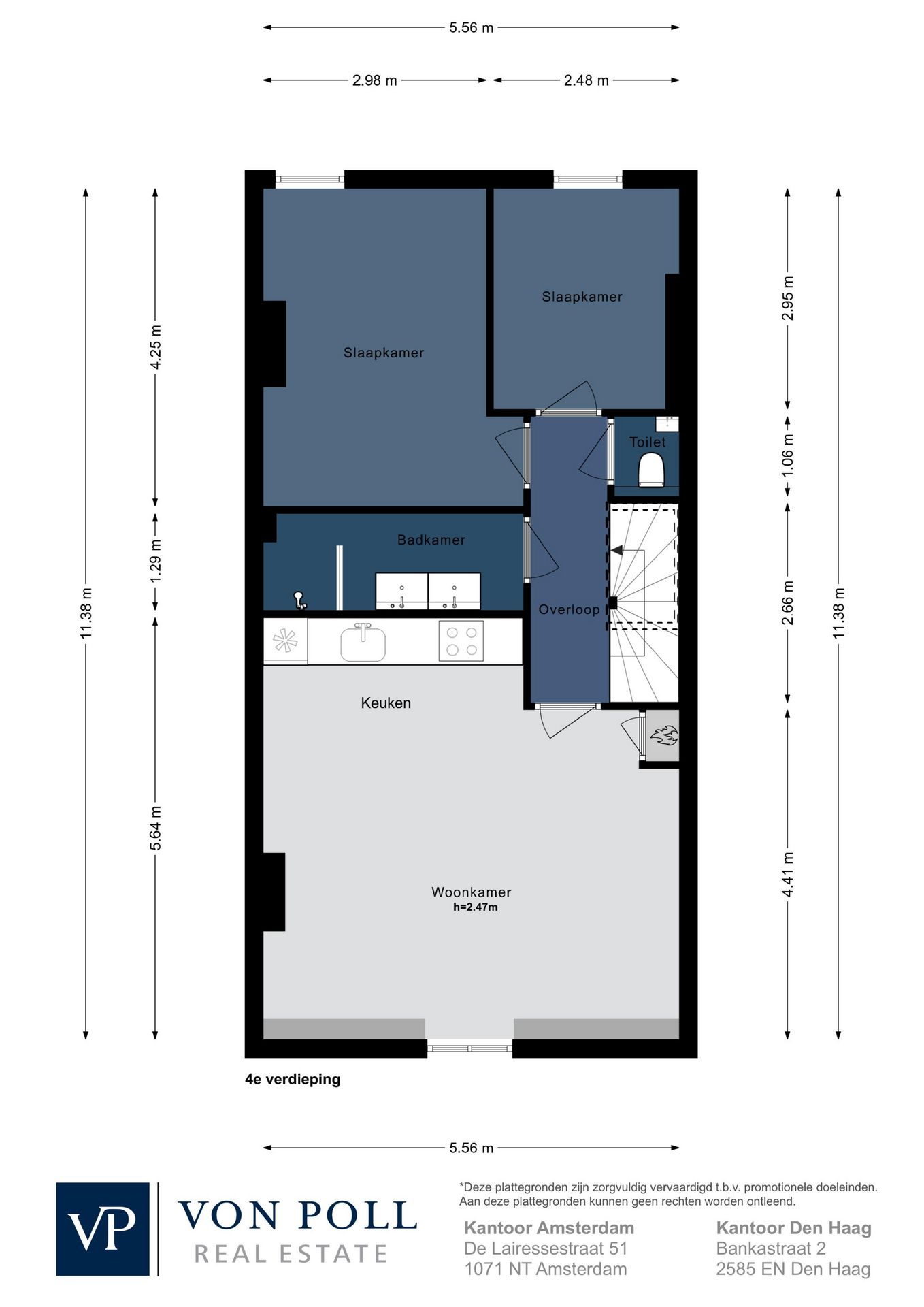 Stylish Renovated Apartment with Spacious Rooftop Terrace in Oud-West — 27
