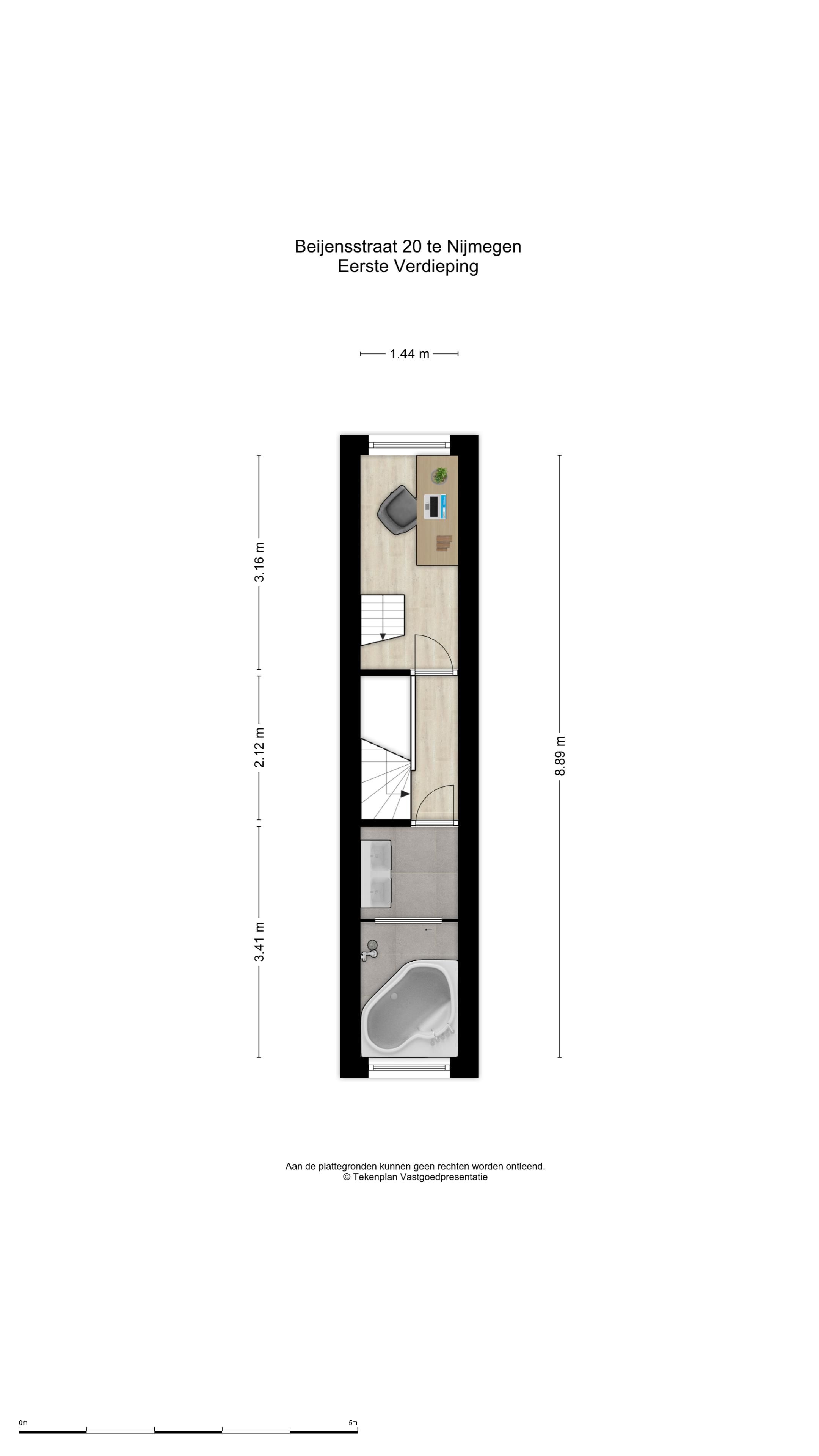 Spacious Ground Floor Apartment with Sunny Garden and Rooftop Terrace in Nijmegen-Oost — 42