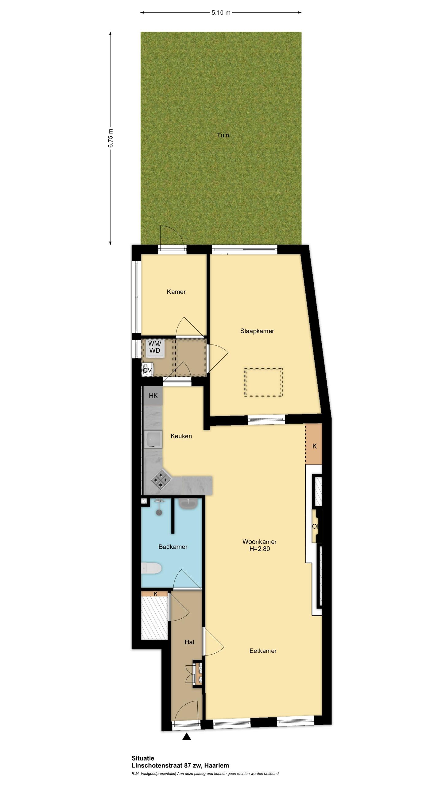Spacious Ground Floor Apartment with Sunny Garden Near Haarlem Center — 29