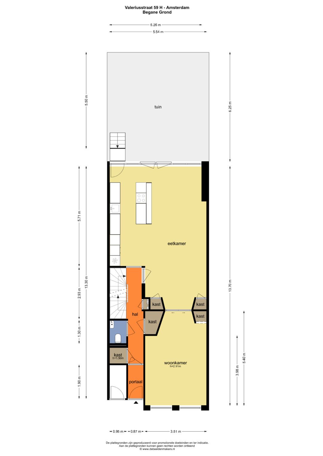 Spacious Three-Level Ground Floor Apartment with South-Facing Garden in Oud-Zuid — 41