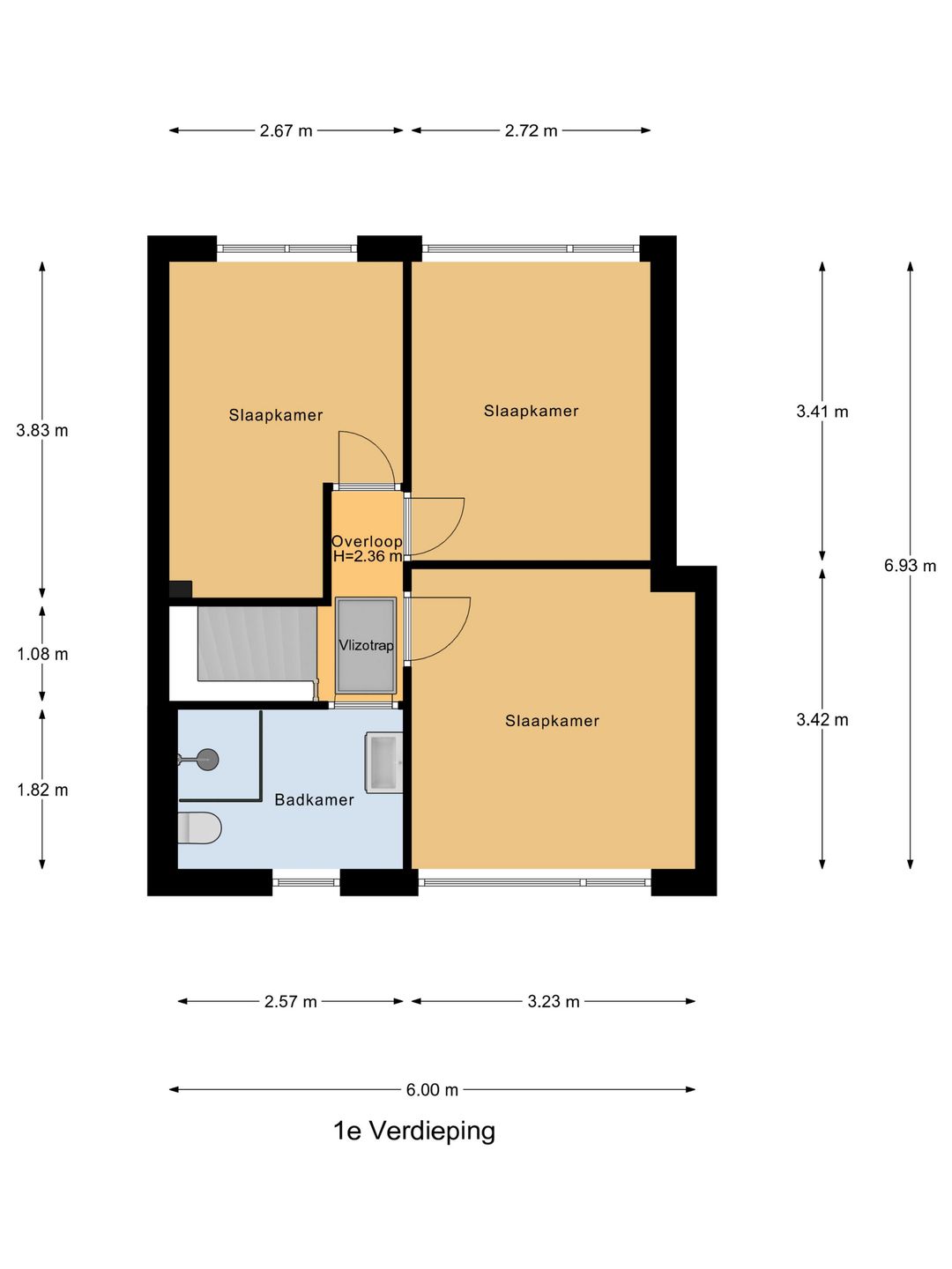 Spacious corner home with three bedrooms and deep backyard — 43