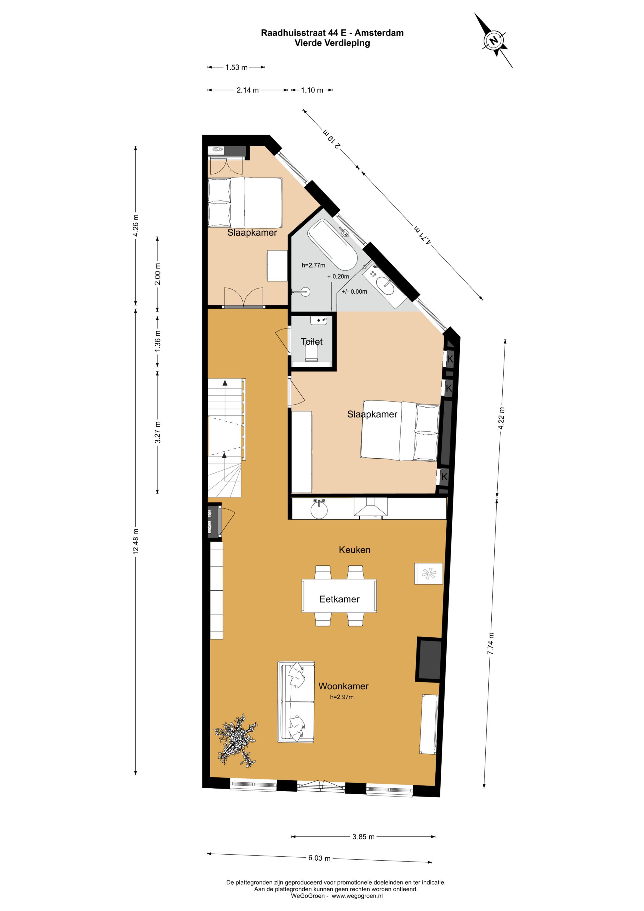 Foto 45 van Raadhuisstraat 44-E