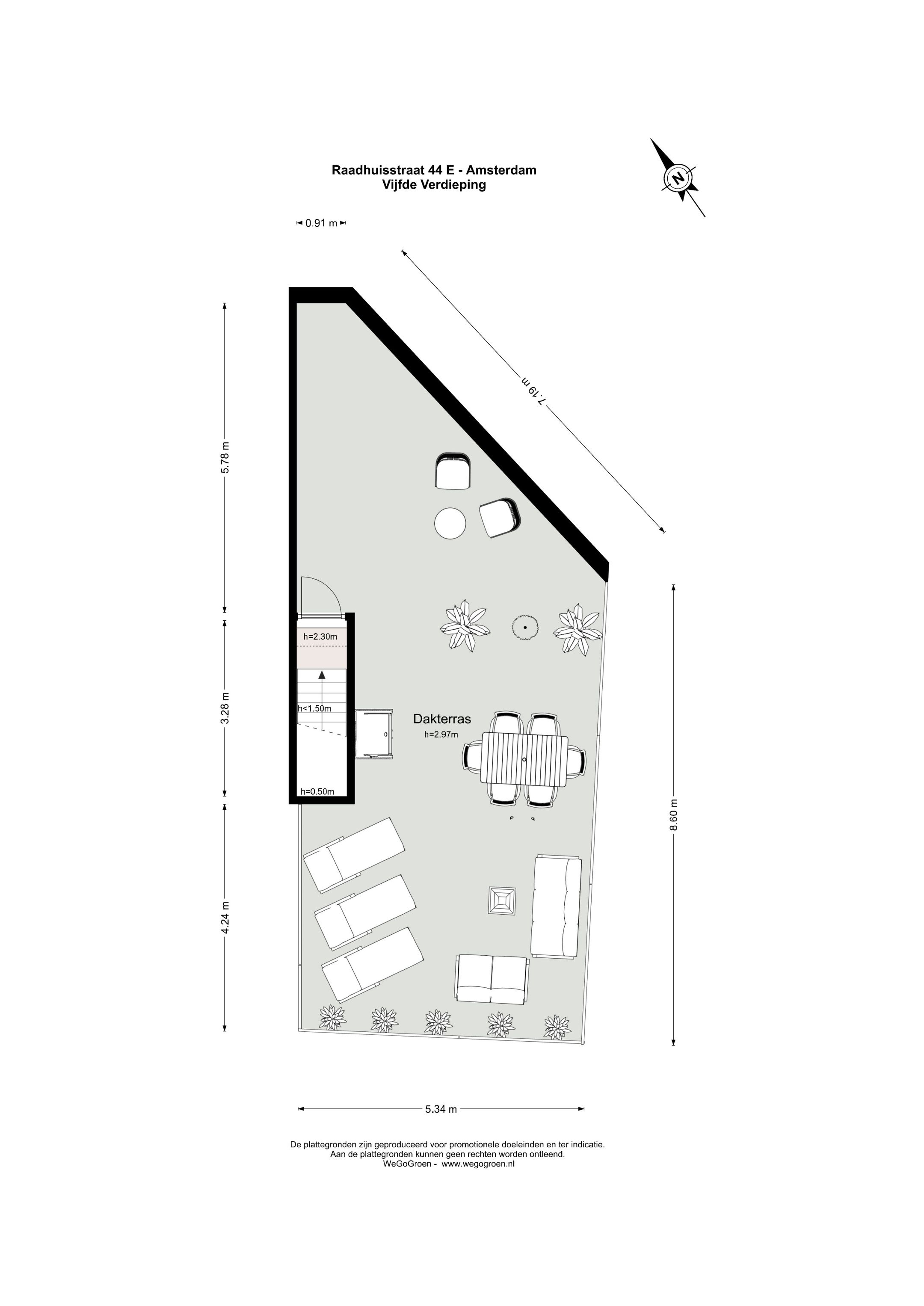 Foto 48 van Raadhuisstraat 44-E