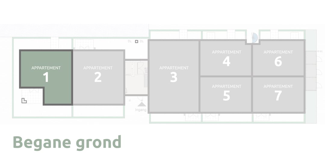 Foto 2 van Begane grond (Bouwnr. 1)