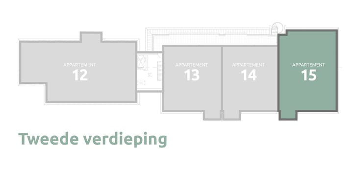 Foto 2 van 2e Verdieping (Bouwnr. 15)
