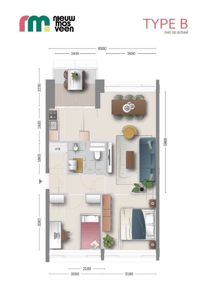 Photo 5 of Woningtype B (Bouwnr. 147)