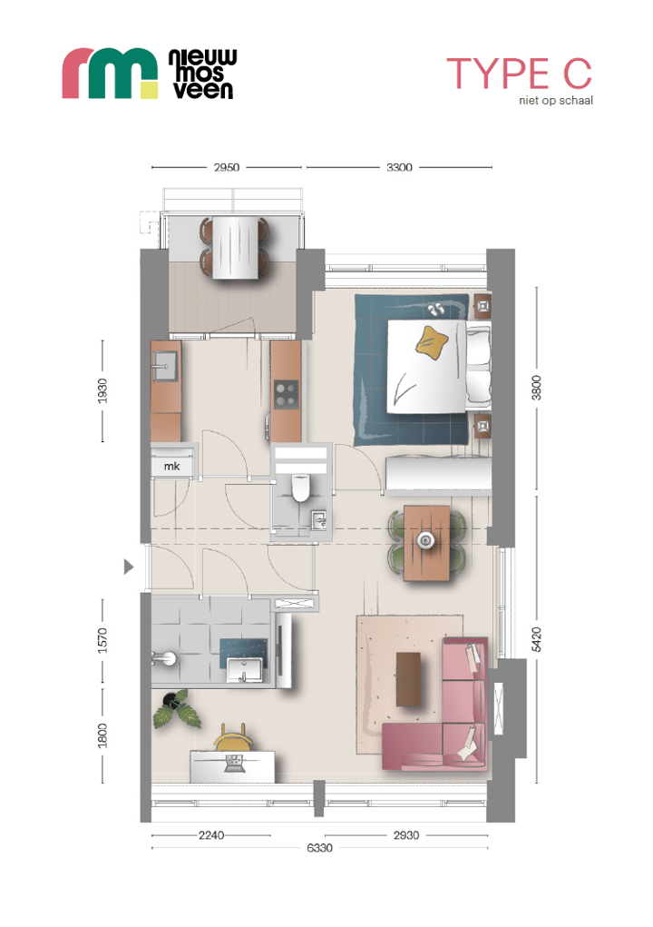 Photo 5 of Woningtype C (Bouwnr. 137)