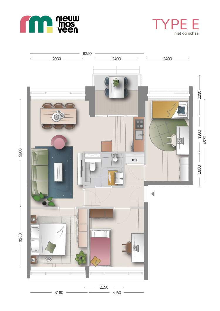 Foto 11 van Woningtype E (Bouwnr. 142)