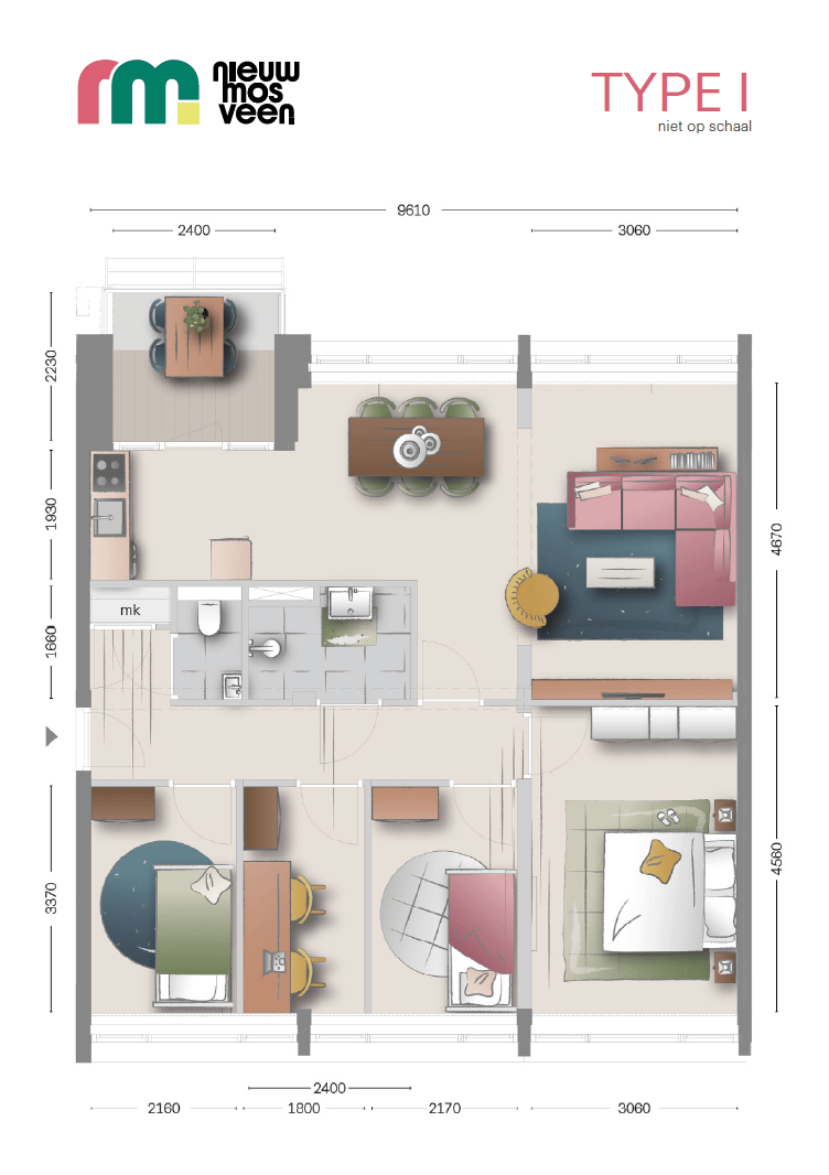 Photo 11 of Woningtype I (Bouwnr. 105)