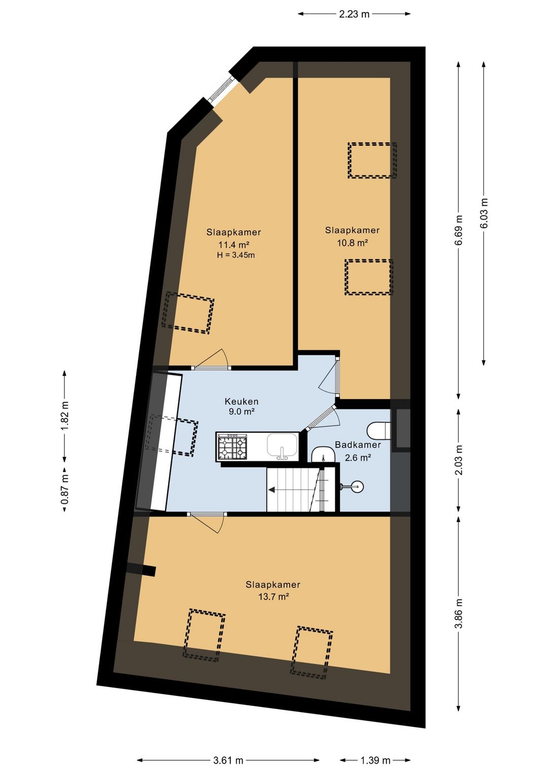 Investment Portfolio with 10 Rental Units in Valkenboskwartier — 17