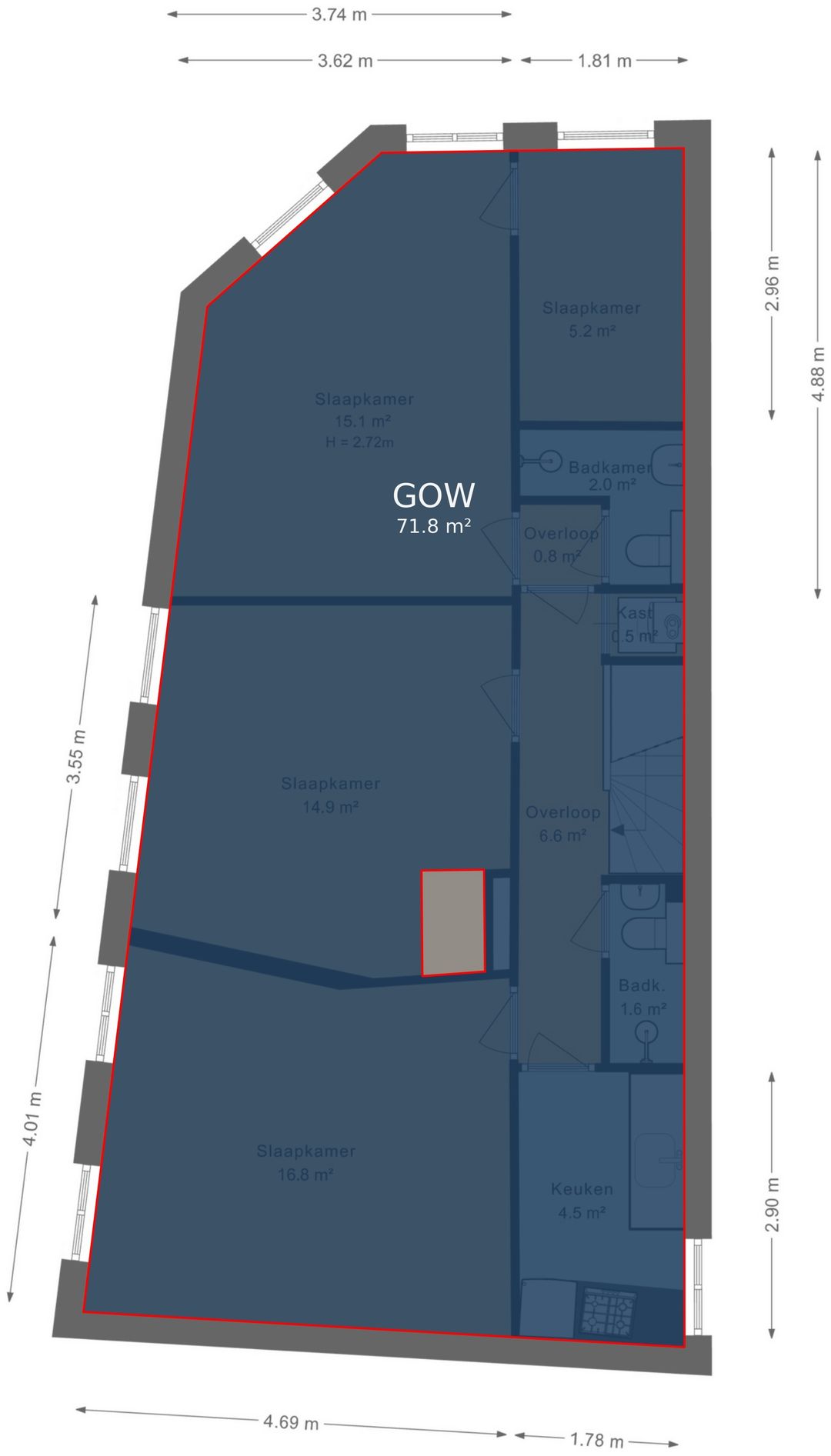 Investment Portfolio with 10 Rental Units in Valkenboskwartier — 16