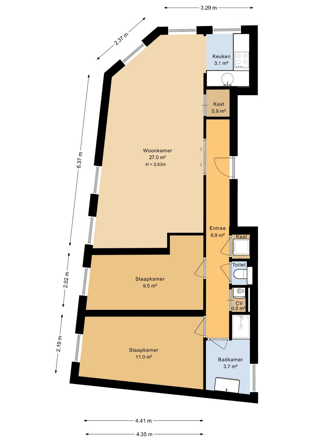 Investment Portfolio with 10 Rental Units in Valkenboskwartier — 13