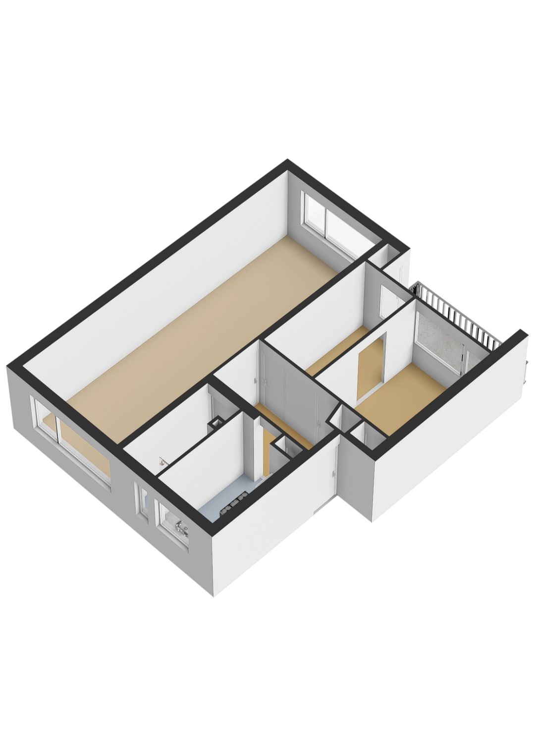 Bright Modern Apartment with Southeast Balcony in Quiet Residential Area — 26
