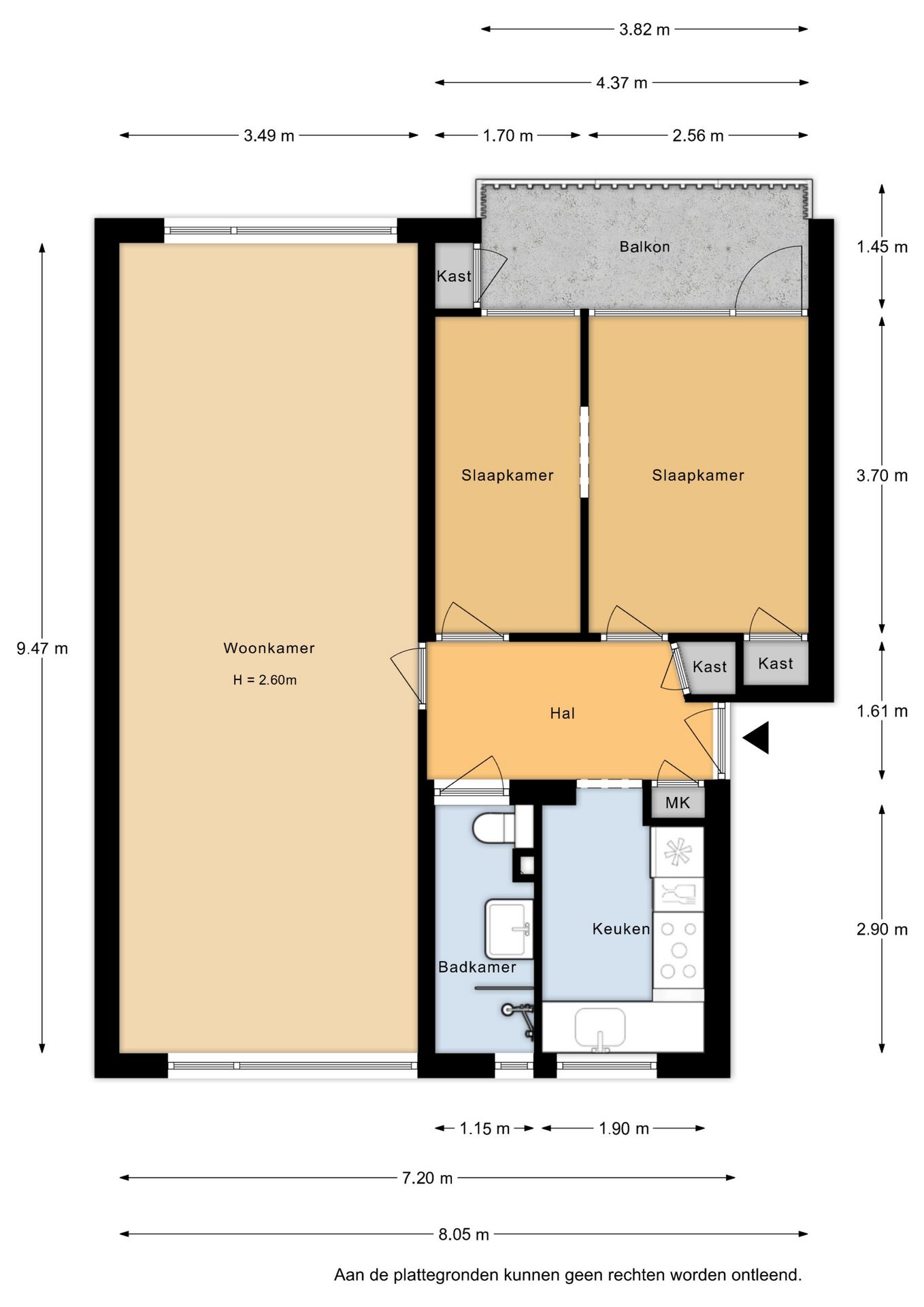 Bright Modern Apartment with Southeast Balcony in Quiet Residential Area — 25