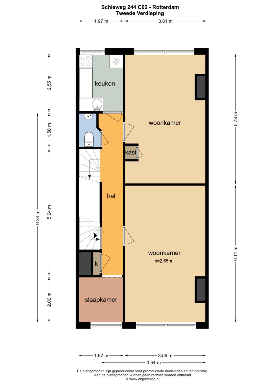 Spacious Double Upper Apartment with 3 Bedrooms and Renovation Potential — 26