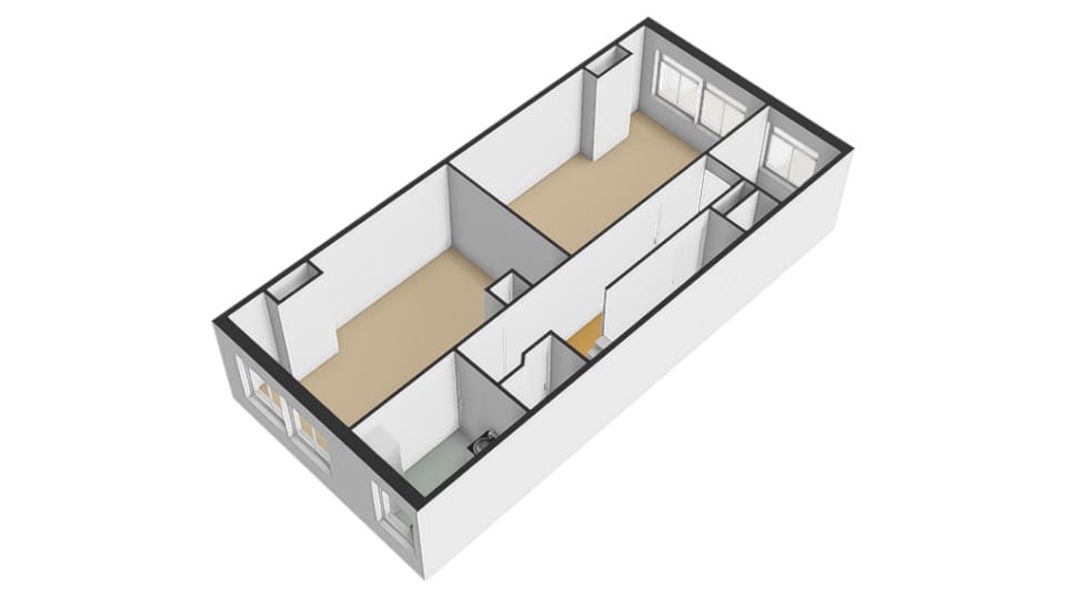 Spacious Double Upper Apartment with 3 Bedrooms and Renovation Potential — 28