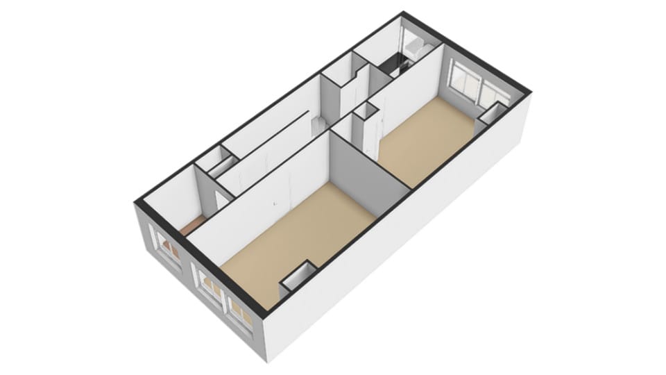 Spacious Double Upper Apartment with 3 Bedrooms and Renovation Potential — 27