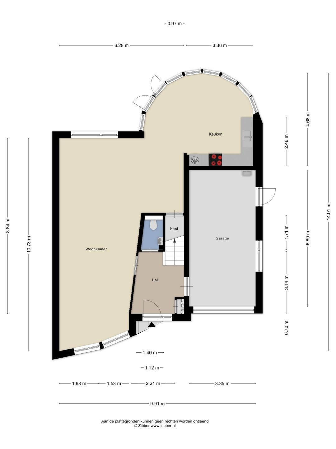Spacious Four-Bedroom Semi-Detached Home with Countryside Views in Ridderkerk — 41