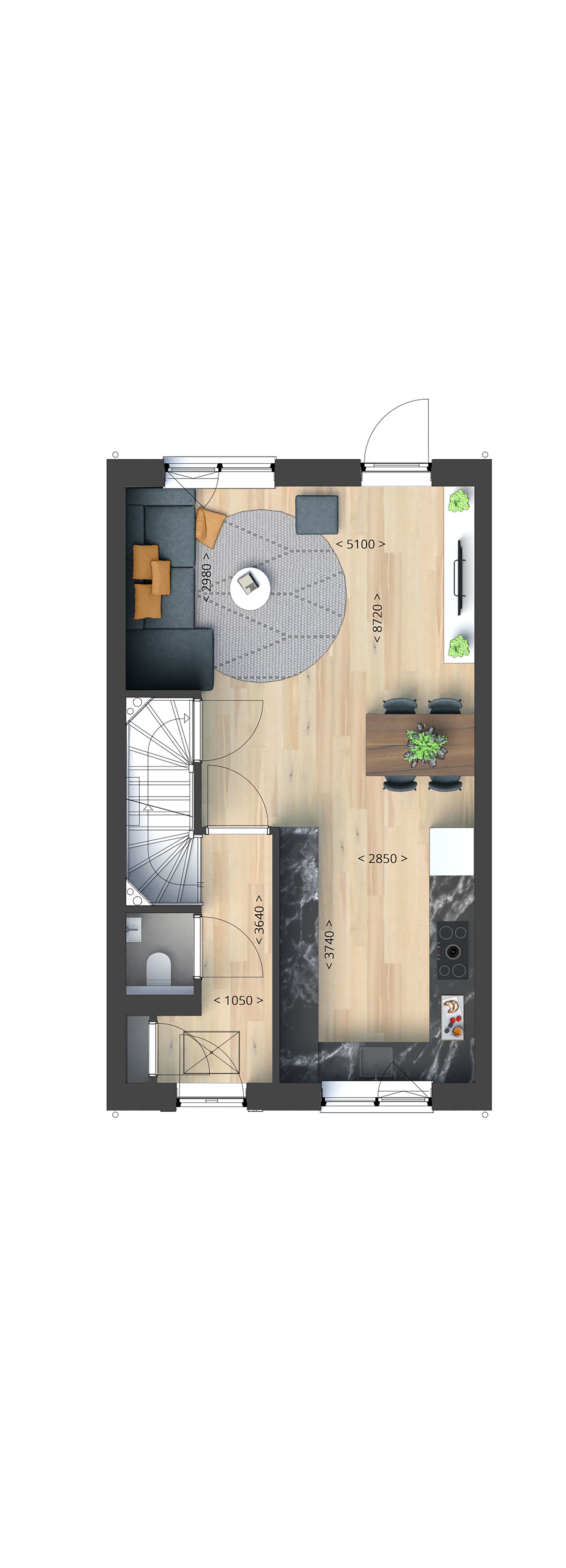 Foto 6 van Sprinkhof | Tussenwoning XL bnr. 6